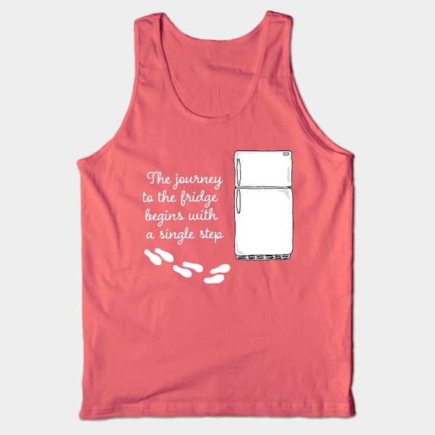 The Journey to the Fridge Tank Top by nitwit1